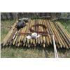 Image 4 : Fence Posts Only - 45pc. 3.5" x 6ft.