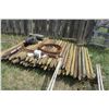 Image 5 : Fence Posts Only - 45pc. 3.5" x 6ft.