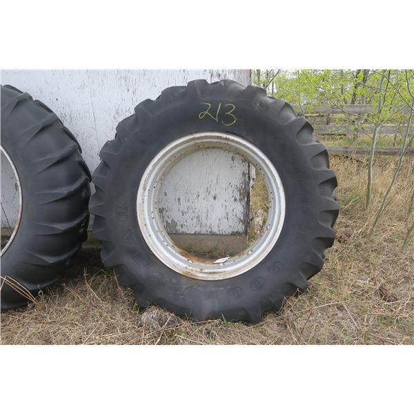 18.4x34 - Tire & Rim