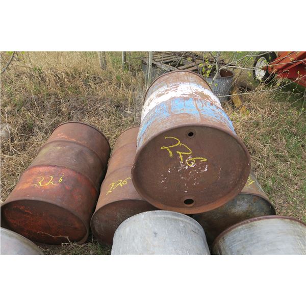 4 - 45 Gal Barrels
