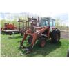Image 1 : 706 IH Comes with Doal Loader 300 - Tires Rear 18.4x34 - 72HP