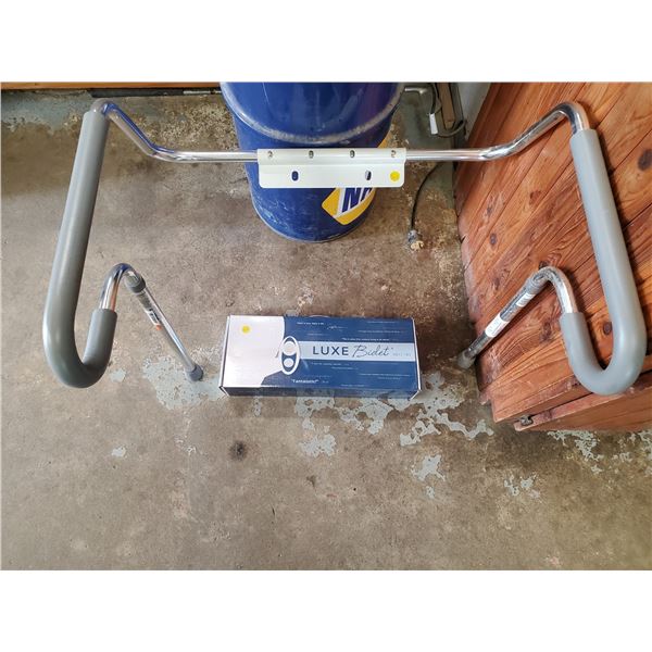 toilet bidet & arm support kit