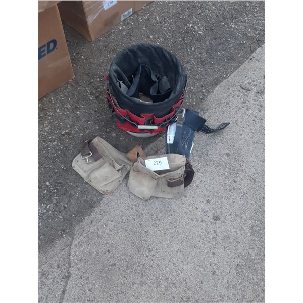 Tool Pail & Belts