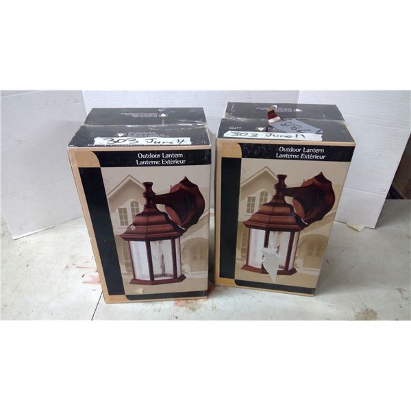 2 Outdoor Lanterns
