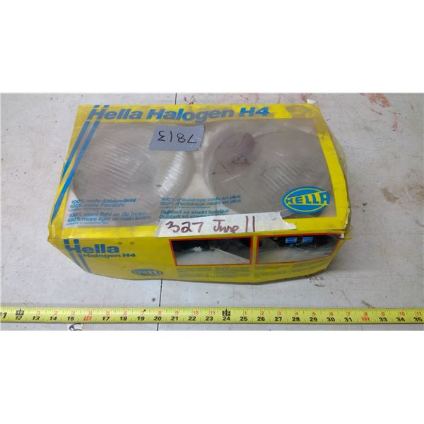 Hella Halogen H4 Headlights
