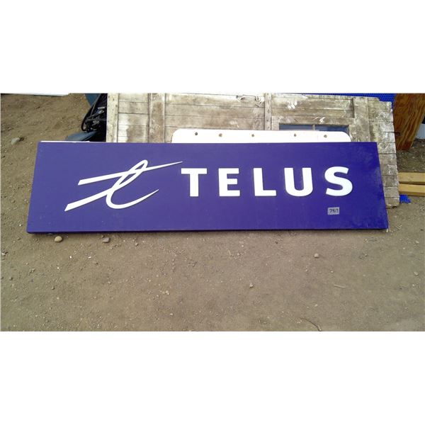 Telus Sign (23 3/4" x 90")