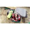 Image 2 : Pallet of Shovel, Tarp, Fire Extinguishers, Sprayer, etc.