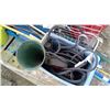 Image 3 : Pallet of Brooms, Brushes, Vehicle Parts, Misc.