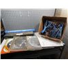 Image 1 : Box of sawblades/ extension cords and miscellaneous