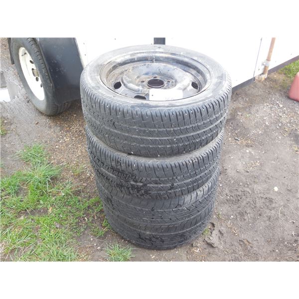 4-205/50R16 tires (fit Ford Focus)(2-Firestone FR710, 2-Cooper CS4 Touring)