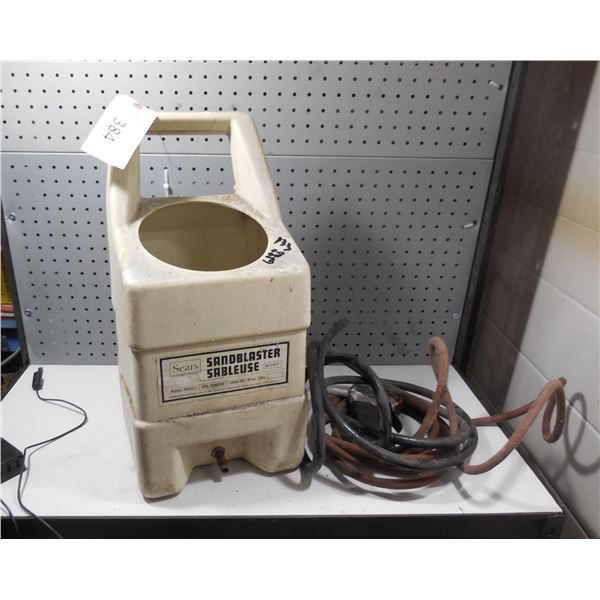Vintage Sears Sandblasting box