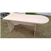 Image 1 : Cream colored desk