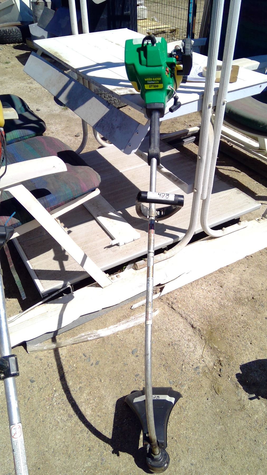 Featherlite XT 200 Weed Eater (Curved gas string trimmer) Schmalz