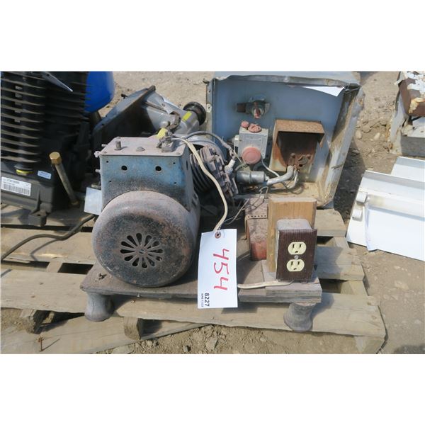 Home Built Generator - 4 cycle Iron Horse Engine