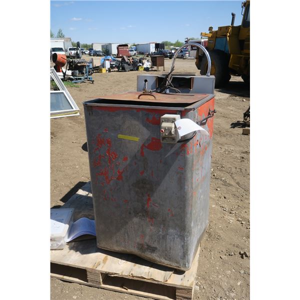 Home Built Parts Washer - 24x25x48H in.