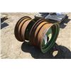 Image 3 : 2 Steel Rims - 28" Across x 13" Wide