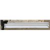 Image 1 : 2 Industrial/Commercial Light Fixtures - 8ft. Long