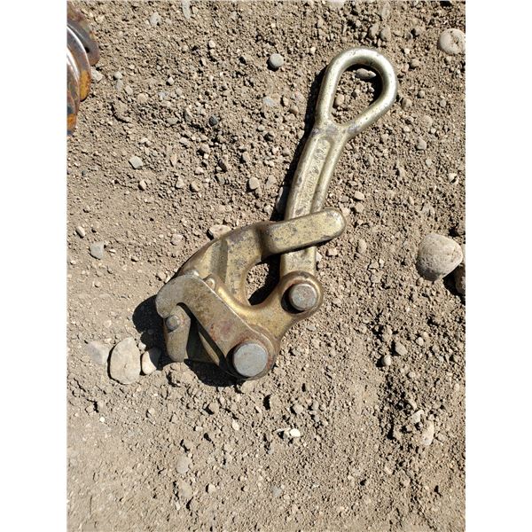 COME ALONG WIRE ROPE CLAMP