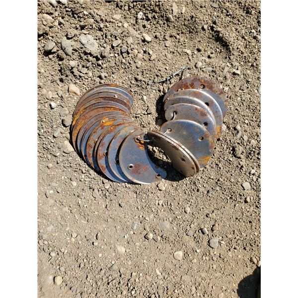 VINTAGE METAL SHOE OR BOOT REPAIR PLATES (20)