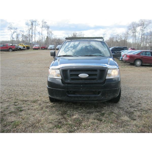 2008 Ford F-150 (black) 1FTRX12W78FC13725 *has keys*