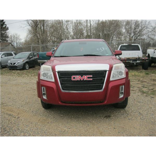 2013 GMC Terrain (red) *has keys* 2GKFLREK4D6324442