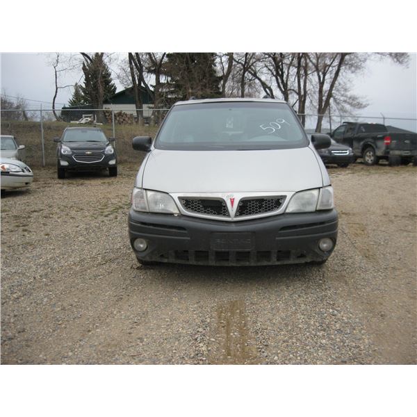 2004 Pontiac Montana (grey) 1GMDX13E34D255701 *has keys*