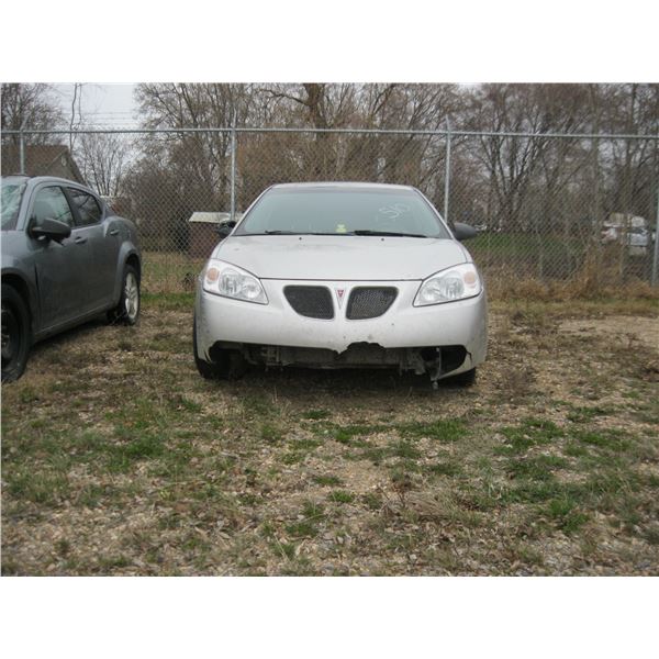 2006 Pontiac G6 (grey) *no keys* 1G2ZH158964195705