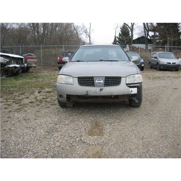 2005 Nissan Sentra (grey) *No Keys* 3N1CB51D95L588368