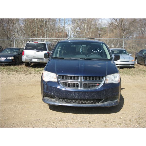 2013 Dodge Grand Caravan (blue) *Has Keys* 2C4RDGBG0DR500587