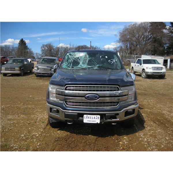 2019 Ford F-150 (blue) *Has Keys* 1FTEW1E47KFA83822