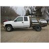 Image 2 : 1996 GMC K/V 1500 (white) *Has Keys* 1GTEK19S0TE547254