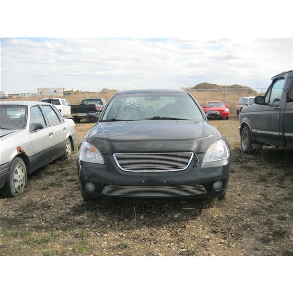 2003, NISSAN ALTIMA 3.5 SE 4DR (BLACK) 1N4BL11E13C264305 (HAS KEYS)