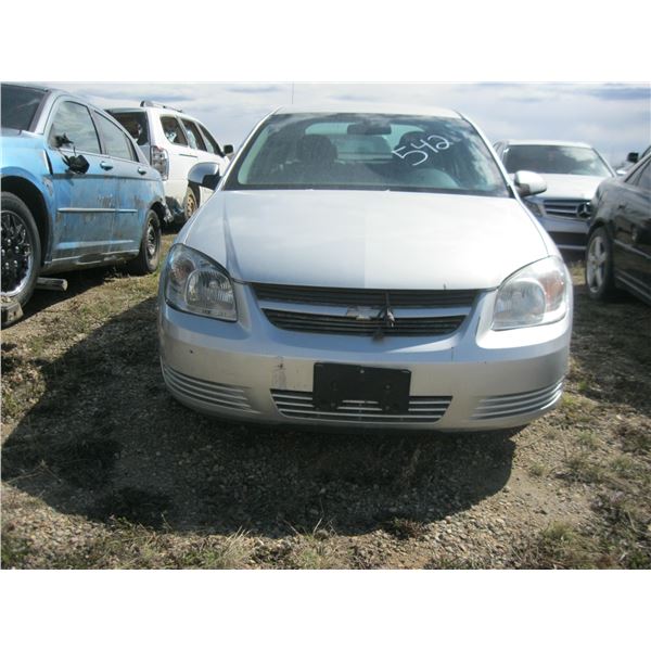 2009, CHEV COBALT LT 4DR (GREY) 1G1AT55H797218571 (NO KEYS)