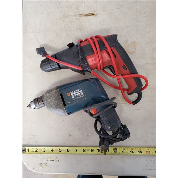 2 electric drills