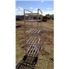 Image 1 : ONE Galvanized Steel Tray Shop Rack - On Casters