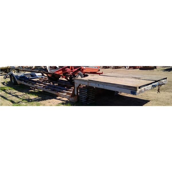 Low Boy Trailer - Homebuilt 43'L (Total) x 101" Wide