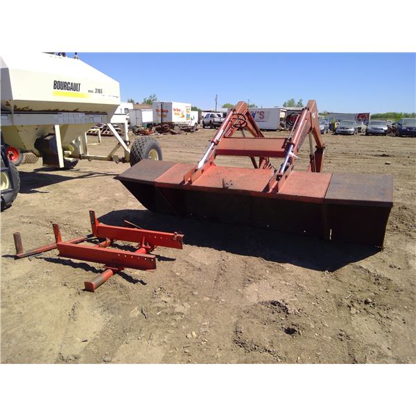 Front End Loader and Bucket Bush Hod Star Hoist c/w 11' Snow Bucket