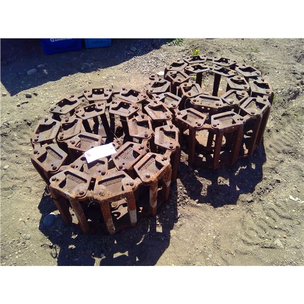 Set of Steel Tracks - 15" Wide