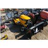 Image 11 : Cub Cadet Garen Tractor - 80hrs, 23HP Kawasaki - Comes with front mount 24" Snow Blower implement & 