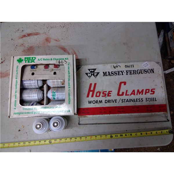 Refrigerant and Massey Ferguson Display