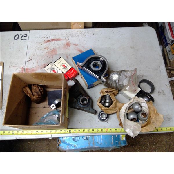 Box of Brackets and Bearings