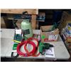 Image 1 : Turf Sprayer, Drill, Keychain Transmitter, Light, Extension Cords