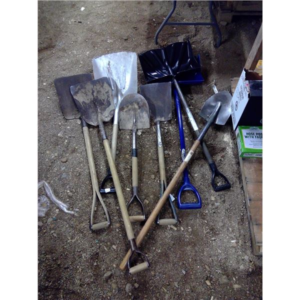 Lot of Shovels