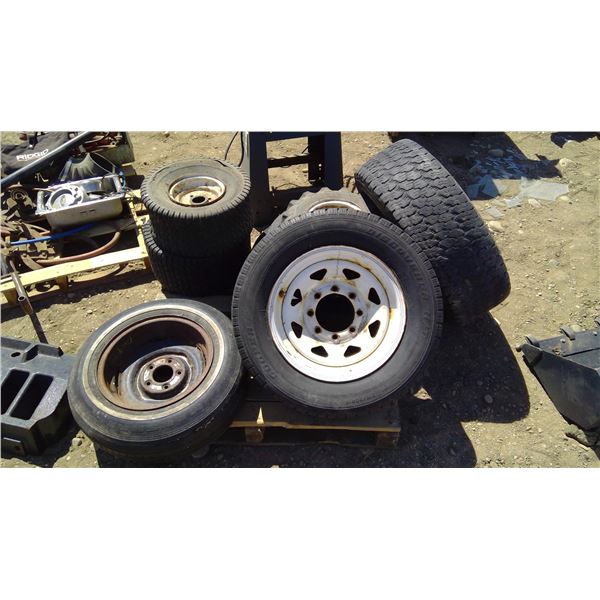 Pallet of Assorted Tires