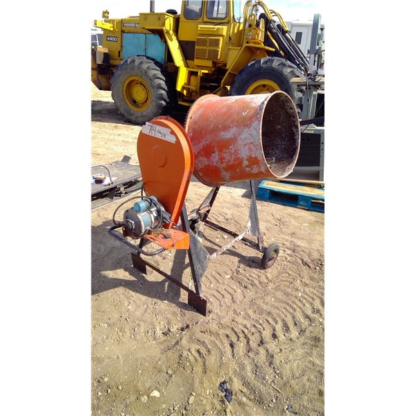 Cement Mixer c/w Electric Motor