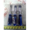 Image 1 : Set of 3 Mastercraft Chisels