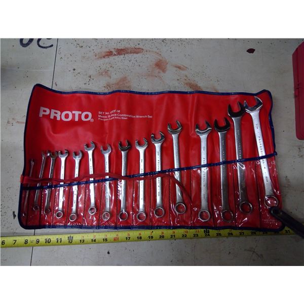 Proto 15 Piece Metric Wrench Set Schmalz Auctions