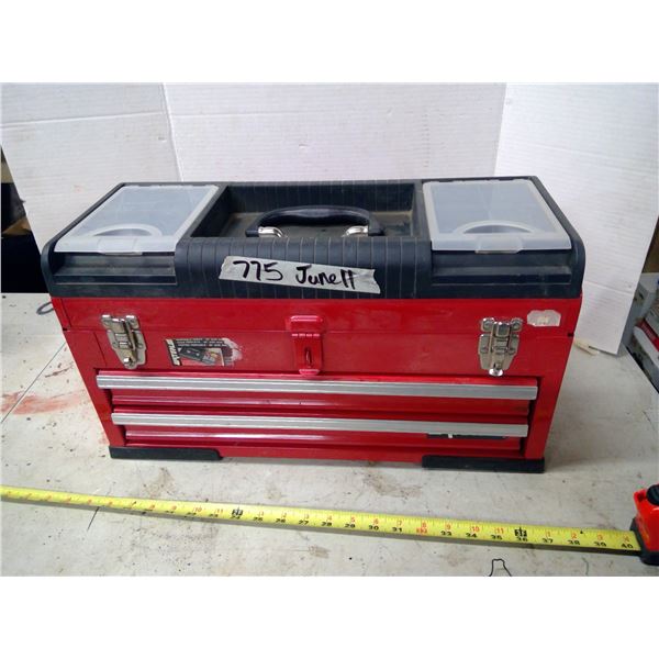 2 Drawer Metal Toolbox