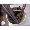 Image 2 : Bucket of Metal Pipes and Rods