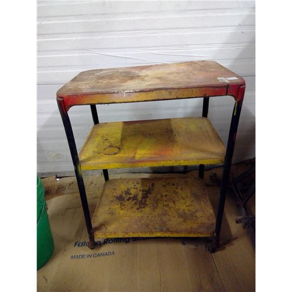 Shelving Unit on Wheels 24"x17"x30 1/2"